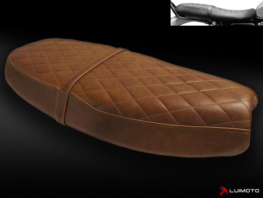 LUIMOTO Curve Top MOTORCYCLE SEAT COVERS FOR TRIUMPH SCRAMBLER 06-16 | BONNEVILLE 00-15 | T100 16 LUIMOTO Curve Top MOTORCYCLE SEAT COVERS FOR TRIUMPH SCRAMBLER 06-16 | BONNEVILLE 00-15 | T100 16